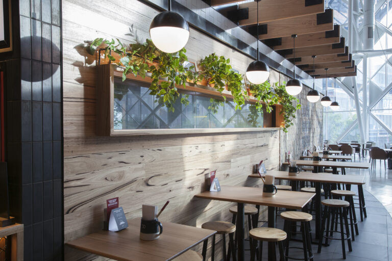 Commercial Joinery Seating Melbourne Grill'd Emporium