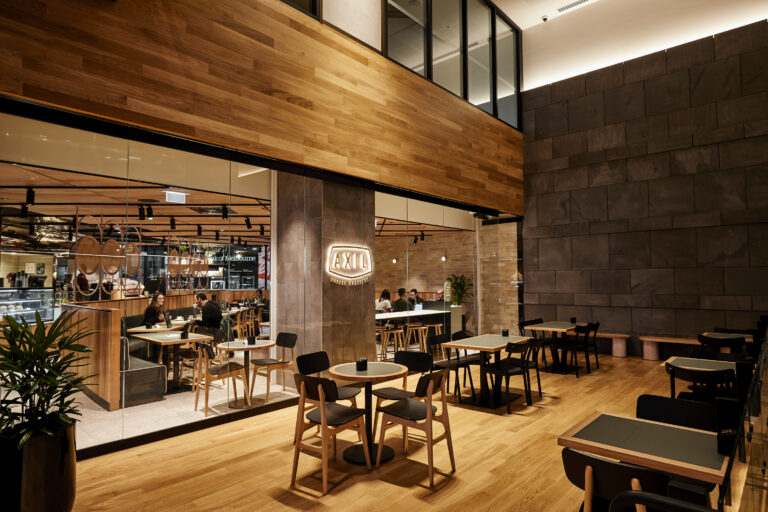 Axil Melbourne Central Dining Area Fitout