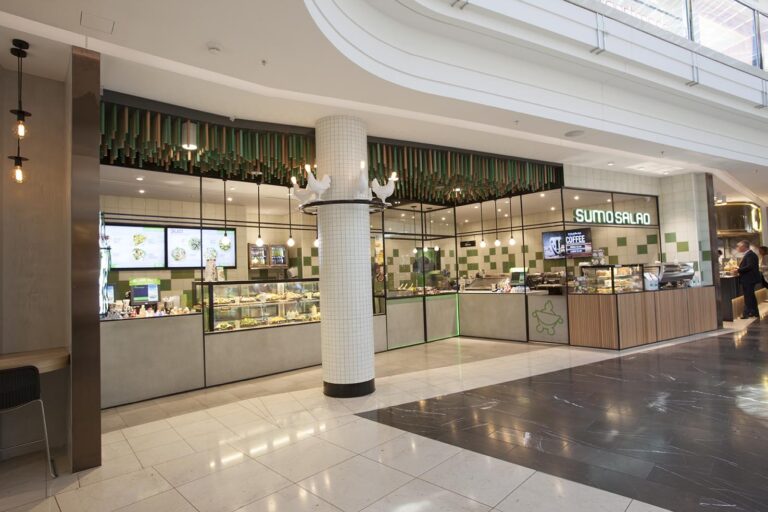Shopfitting Melbourne - Sumo Salad Chadstone Shopping Centre Retail Fixture