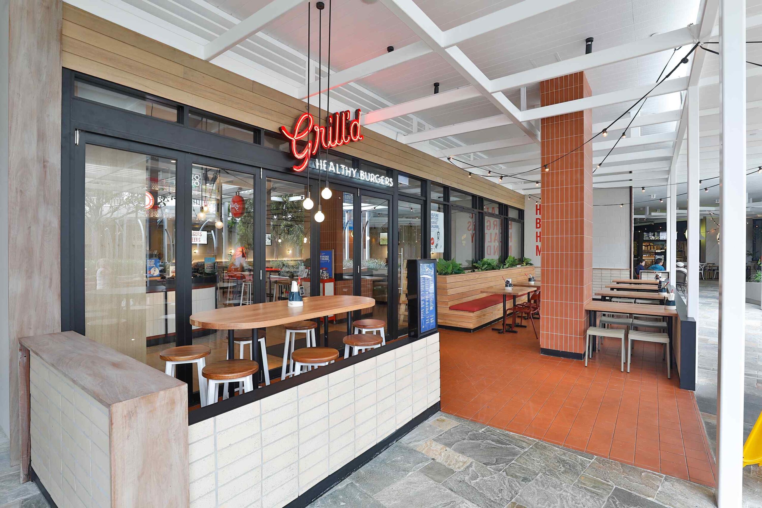 Grild Restaurant Fitout Whitford City Perth Entrance